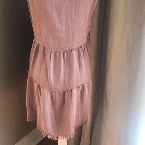 UMGEE Button Down Dress in Light Mauve - Picture 5 of 5